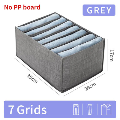 Ormar Organizator za odlaganje odjeće Hlače Kutija za odlaganje traperica Ormarić Organizator za donje rublje Grudnjak Čarape Kravate Organizator za majice