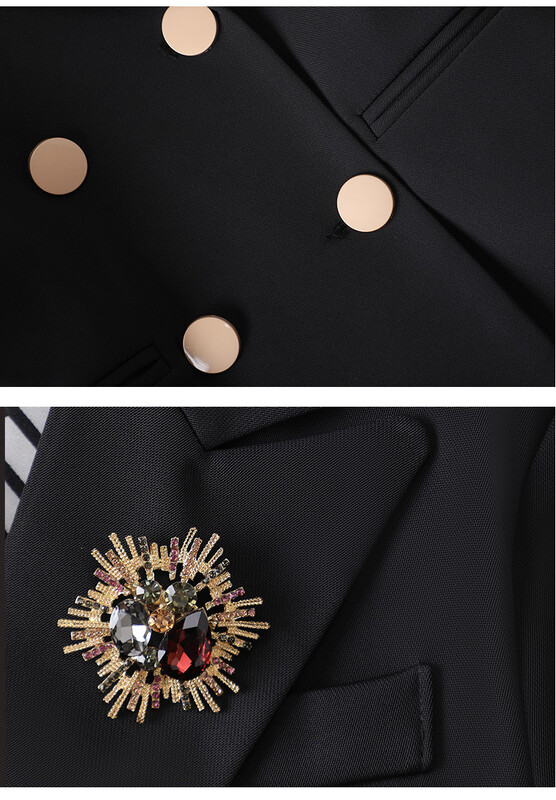 Sieviešu kostīmi Sarkans žakete + Bikses 2 dab. Biroja dāmai Svinīgs biznesa bikškostīms Balts Eleganti tērpi dāmai