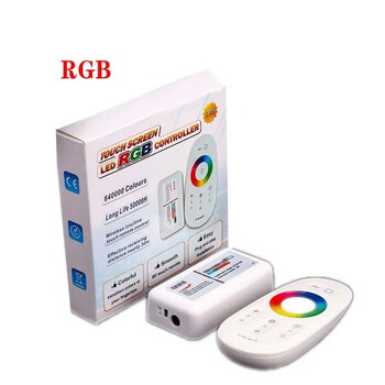 2,4G Οθόνη αφής Ασύρματη DC12-24V LED RGB RGBW Ελεγκτής RF Control 18A τηλεχειριστήριο