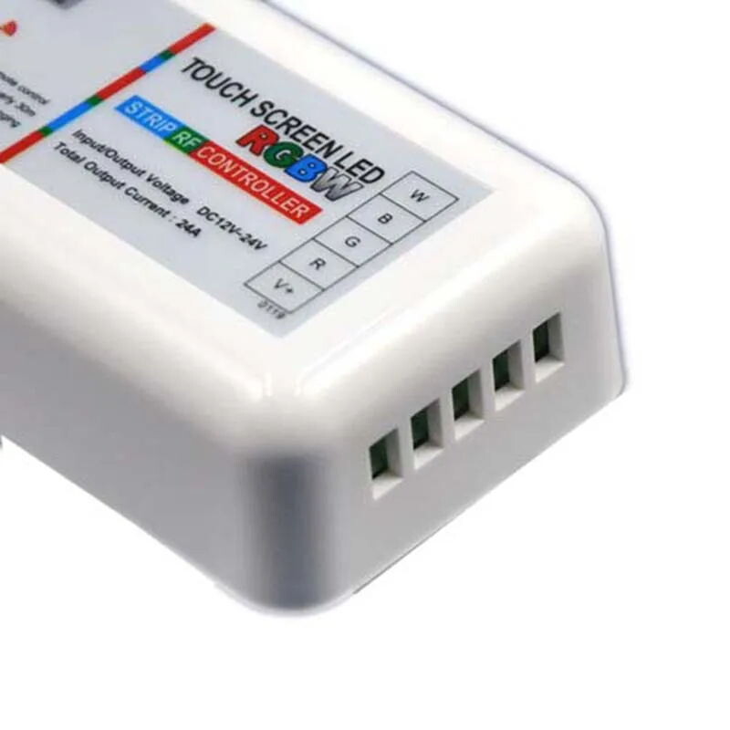 2.4G jutiklinis ekranas belaidis DC12-24V LED RGB RGBW valdiklis RF Control 18A nuotolinio valdymo pultelis