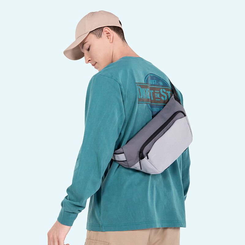 Kingsons 2023 Nová módna pánska dámska malá crossbody taška, nepremokavá taška cez rameno, ľahká chôdza, batoh, ležérna náprsná taška