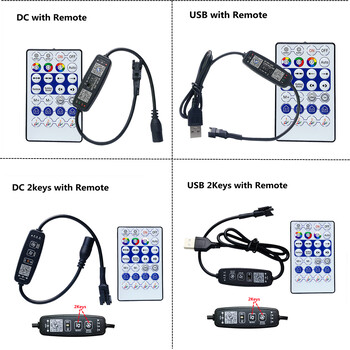 ZENGGE APP Pixel RGB Bluetooth Ελεγκτής μουσικής για USB DC 5V 12V 24V WS2811 WS2812B SK6812 RGB RGBW Διευθυνσιοδοτούμενος φωτισμός ταινίας LED