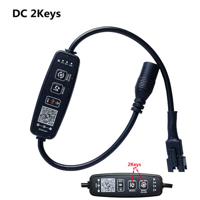 ZENGGE APP Pixel RGB Bluetoothi muusikakontroller USB DC 5V 12V 24V WS2811 WS2812B SK6812 RGB RGBW adresseeritava LED-ribavalgusti jaoks