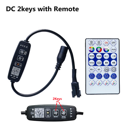 ZENGGE APP Pixel RGB Bluetoothi muusikakontroller USB DC 5V 12V 24V WS2811 WS2812B SK6812 RGB RGBW adresseeritava LED-ribavalgusti jaoks