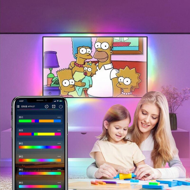 ZENGGE APP Pixel RGB Bluetoothi muusikakontroller USB DC 5V 12V 24V WS2811 WS2812B SK6812 RGB RGBW adresseeritava LED-ribavalgusti jaoks