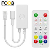 2,4G kaugjuhtimispuldi SP64XE kontrolleri komplekt SPI-pikslite või 5-kanalilise PWM LED-valgusriba jaoks COB DIM RGB RGBW CCT WS2812B SK6812 muusika BT 5V-24V