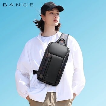 BANGE New Oxford Trendy Водоустойчива чанта за гърди Шест модерни цвята Модни артикули, памет с голям капацитет за мъже и жени