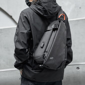 Protuprovalna torba preko ramena za muškarce, žene, mali ruksak, torba za jedno rame, torba za prsa, ruksak za planinarenje, biciklizam, putovanja