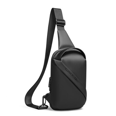 Marka Ridena vīriešu soma Oxford Sling soma 7,9 collu vīriešu krūšu soma Crossbody soma vīriešiem Moto Biker plecu somas Melna jauna modes soma