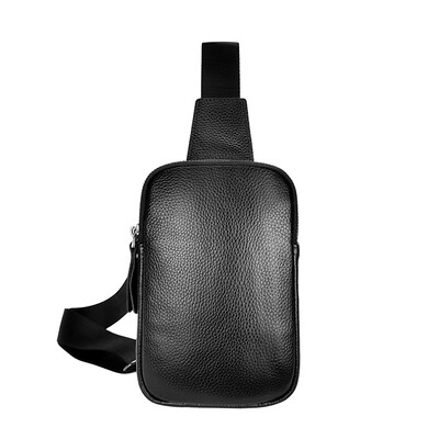 Geantă mică pentru bărbați din piele, geantă pentru umăr, geantă pentru femei, rucsac pentru piept, pentru pescuit, călătorie, drumeții, rucsacuri, sporturi în aer liber