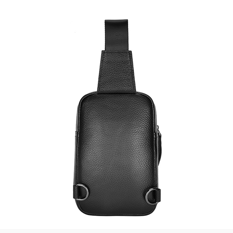Geantă mică pentru bărbați din piele, geantă pentru umăr, geantă pentru femei, rucsac pentru piept, pentru pescuit, călătorie, drumeții, rucsacuri, sporturi în aer liber
