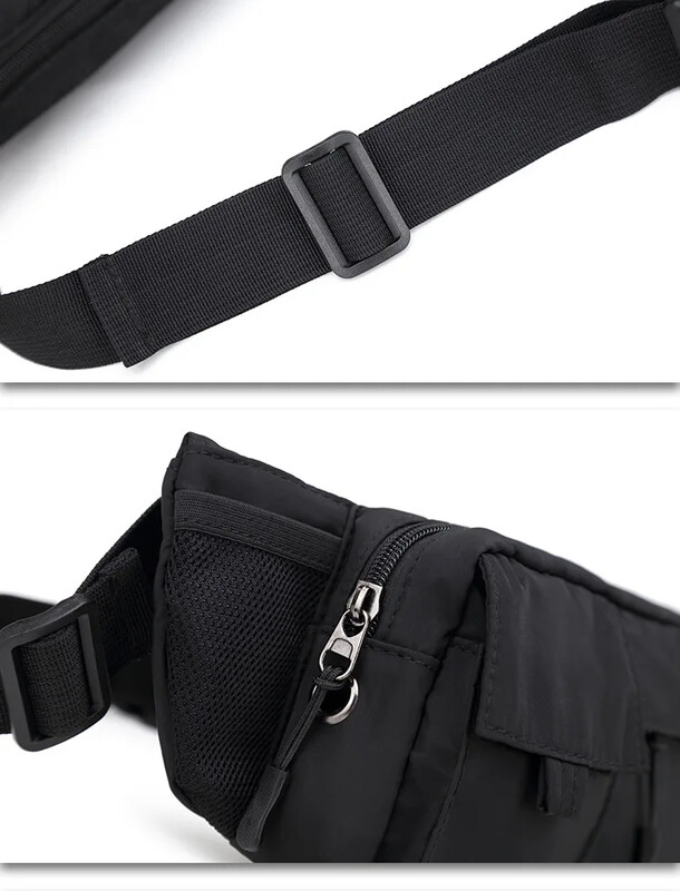 Mala torba preko ramena za muškarce za biciklizam na otvorenom Oxford tkanina Čvrsta personalizirana prsa za mlade Trend ruksak Ležerna torba oko struka