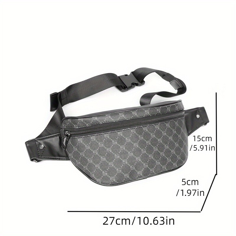 Genți de piept pentru bărbați Genți Fanny Pack multifuncțional Sling Crossbody Genți în aer liber Călărie Sport Alergare Short Trip Pack de talie