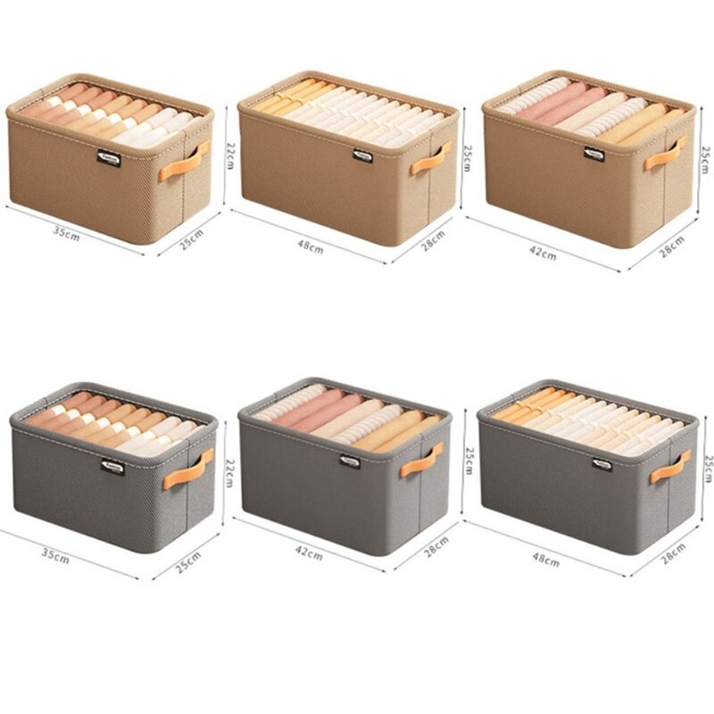 Pantaloni pliabili Organizator de îmbrăcăminte Dulap Depozitare haine Lenjerie de corp Sutien Compartiment șosete Cutie Sertar Organizator Depozitare jucării