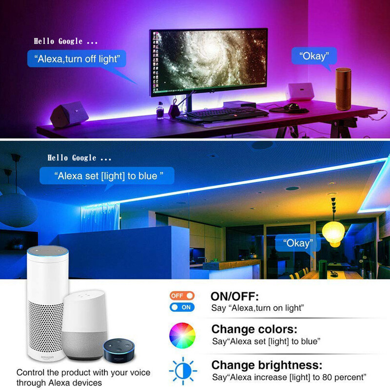 WS2811 WS2812B DC5-24V WiFi LED RGB valdiklis, skirtas Pixel rgb LED juostiniam apšvietimui WS2813 WS2815 SK6812 Magic Home