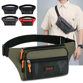 Geantă de piept pentru bărbați Pachet mic de portofoliu ultraușor cu clapă pentru bărbați Geantă de talie cu mai multe straturi pentru sporturi în aer liber Genți crossbody pentru antrenament