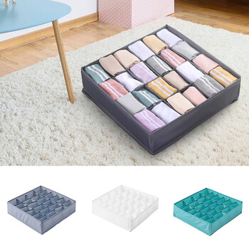 Socks Organizer Εσώρουχα Σουτιέν Κουτί αποθήκευσης Ντουλάπι Συρτάρι Organizer Για Γραβάτες Ρούχα Ντουλάπα Οργάνωση Ρούχα Διαχωριστικό Ντουλάπας