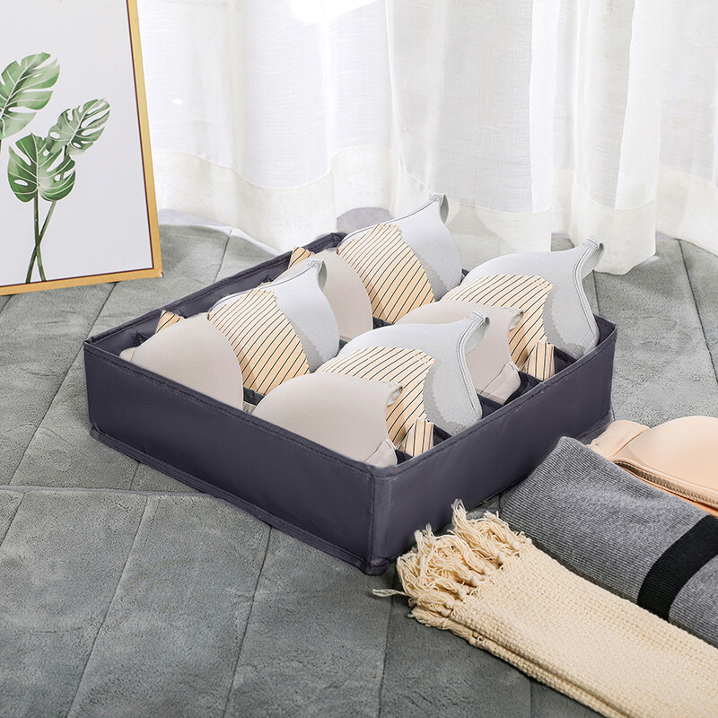 Zokni Szervező Alsónemű Melltartó Tároló Doboz Szekrény Fiók Szervező Ruhanyakkendő Szekrény Ruharendező Szekrényelválasztó