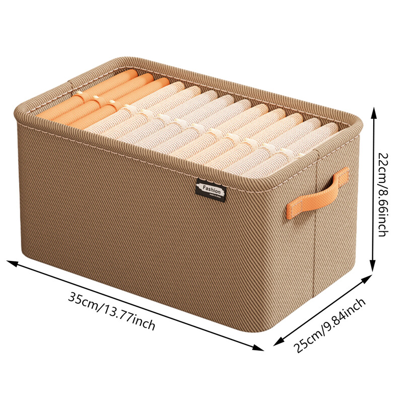 Organizator za pohranu odjeće Svestrani ormari Spremnik za odjeću s ručkom i čeličnim okvirom, zadebljani, sklopivi za kućnu garderobu