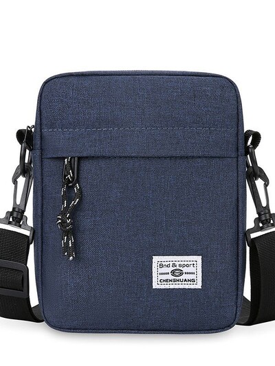 Mini geantă crossbody pentru bărbați Geantă mică de umăr pentru bărbați Rucsac mic diagonală pentru bărbați Geantă pentru telefon ușor Messenger Bag pentru piept Fanny