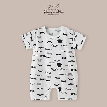 2023 Baby Toddler Romper Summer Νέο Κορεάτικο στυλ Βρεφικό Boy Slim κοντομάνικο Βρεφικό κοριτσάκι One Piece Romper