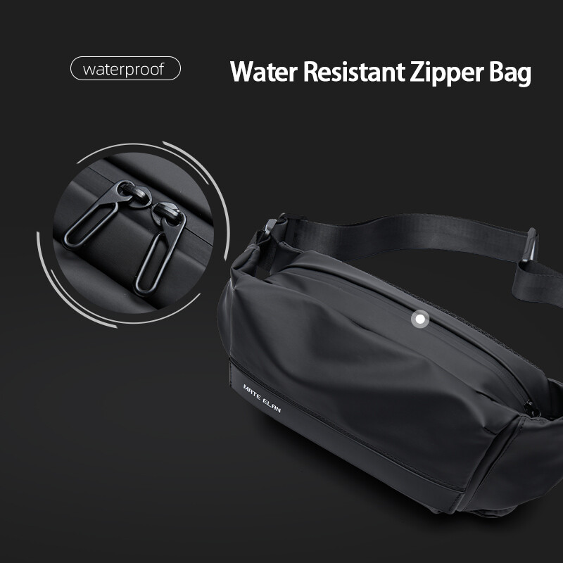 2024 Geantă Premium pentru bărbați, impermeabilă, cu fermoar, pentru tineret