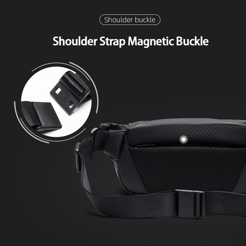 2024 Geantă Premium pentru bărbați, impermeabilă, cu fermoar, pentru tineret