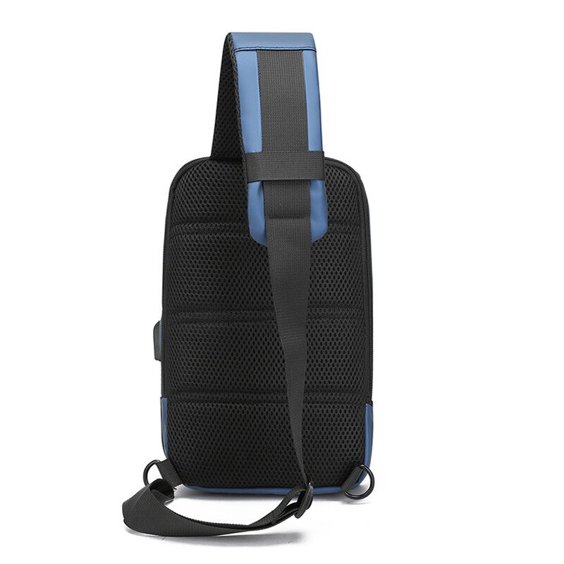 2024 Nova marka torba za prsa za muškarce Torba preko ramena Vodootporna USB torba za rame Protuprovalna putna torba za vanjske prsa