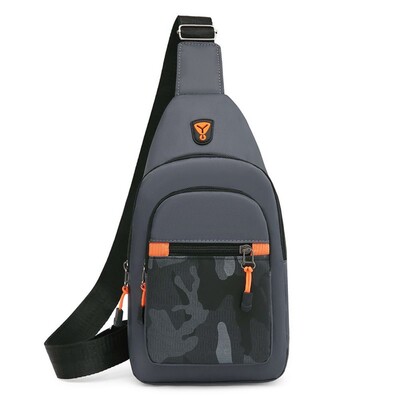Sport férfi válltáska kültéri Crossbody táska Oxford szövet férfi melltáska nagy kapacitású mellkasi csomag alkalmi táska
