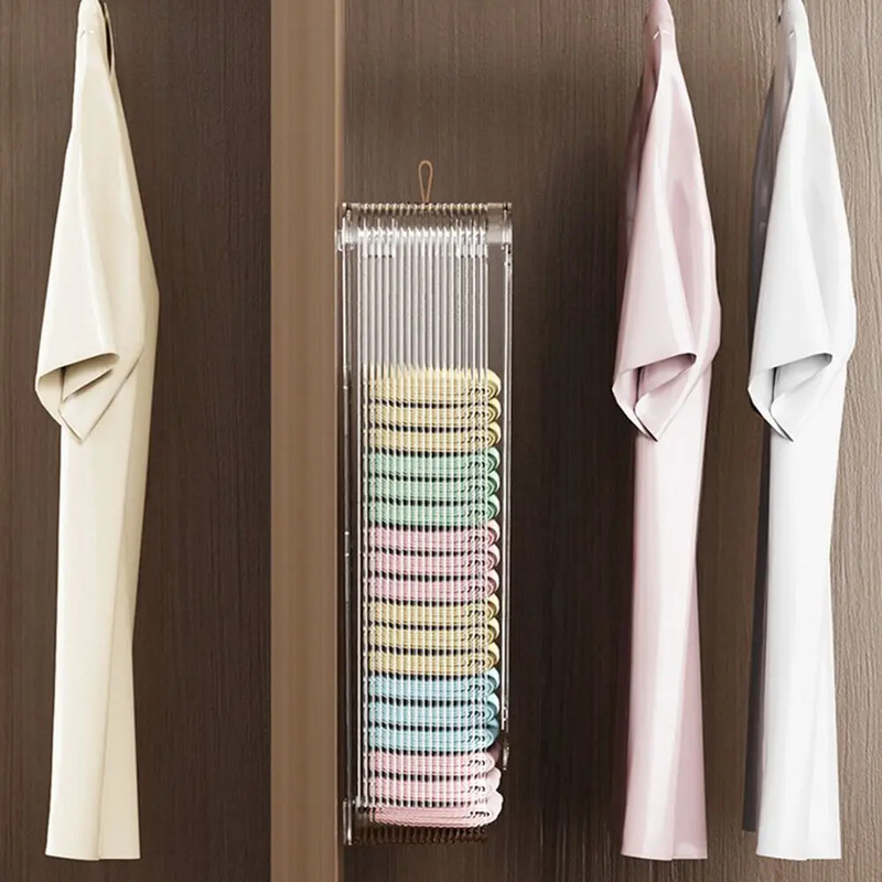 Cutie de depozitare pentru lenjerie de corp, montată pe perete, cu economie de spațiu, din plastic Sutien pentru îmbrăcăminte, cutie organizatoare auto-adezivă pentru casă