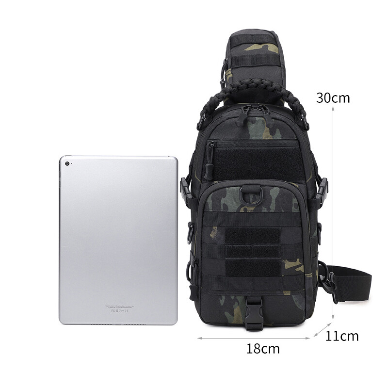 Τσάντα στήθους Τηλέφωνο αποθήκευσης Shoulder Outdoor Sports Αδιάβροχο Molle Tactical Wear-Resistant Backpack Mini Bags Crossbody Bolsas