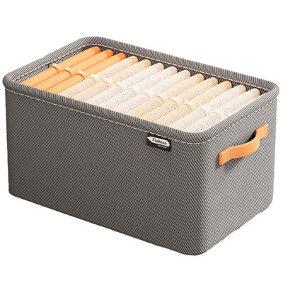 Organizator za pohranu odjeće Svestrana kutija za pohranu donjeg rublja s ručkom i čeličnim okvirom Podebljana sklopiva tkanina za kućnu garderobu