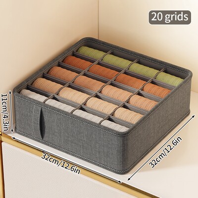 Kutija za pohranu donjeg rublja Višenamjenske čarape za kućanstvo Gaće Organizator grudnjaka Ladica za sortiranje donjeg rublja Rešetka Kutija za pohranu pregrada