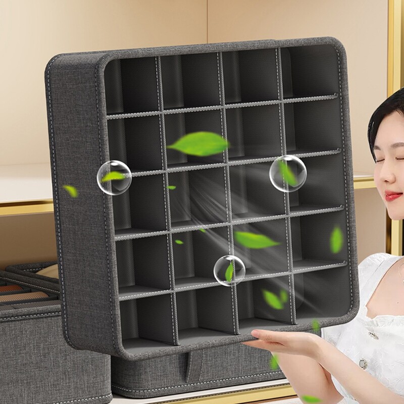 Kutija za pohranu donjeg rublja Višenamjenske čarape za kućanstvo Gaće Organizator grudnjaka Ladica za sortiranje donjeg rublja Rešetka Kutija za pohranu pregrada