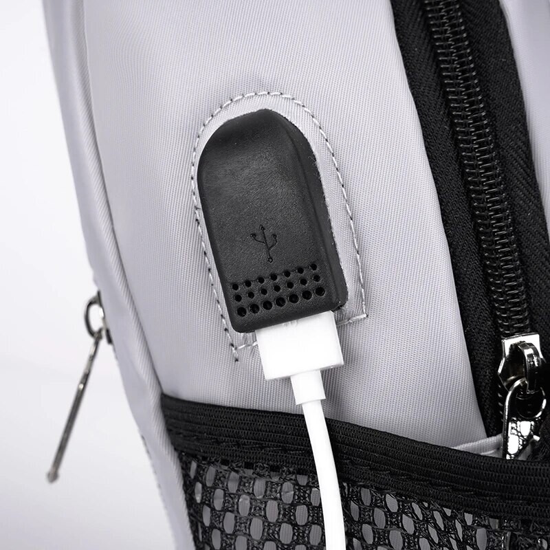 Geantă pentru piept pentru bărbați, la modă nouă, o geantă pentru un singur umăr, în aer liber, impermeabilă, pentru telefonul mobil