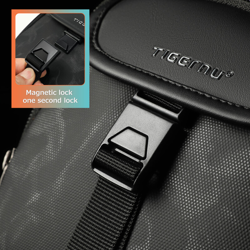 Mūža garantija Vīriešu modes plecu soma vīriešiem 9,7 11 collu Ipad soma krūšu komplekts vīriešiem ūdensizturīga liela ietilpības krusteniska soma