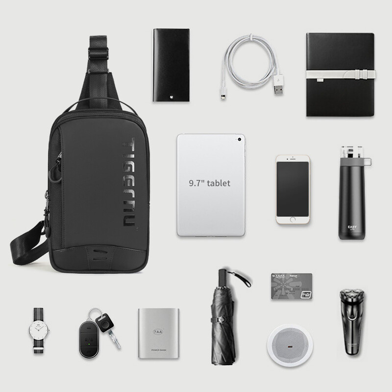 Eluaegse garantiiga rinnakott meestele Laheda stiiliga meeste õlakott 9,7-tolline iPadi kott vabaaja meeste põikkott Kerged minikotid