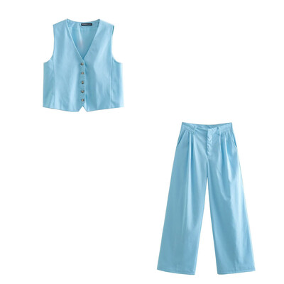 XEASY Vest Blazer Set Femei 2 Piese Femeie Costum Blazer și Pantaloni Femei Costume Office Set Pantaloni Femei