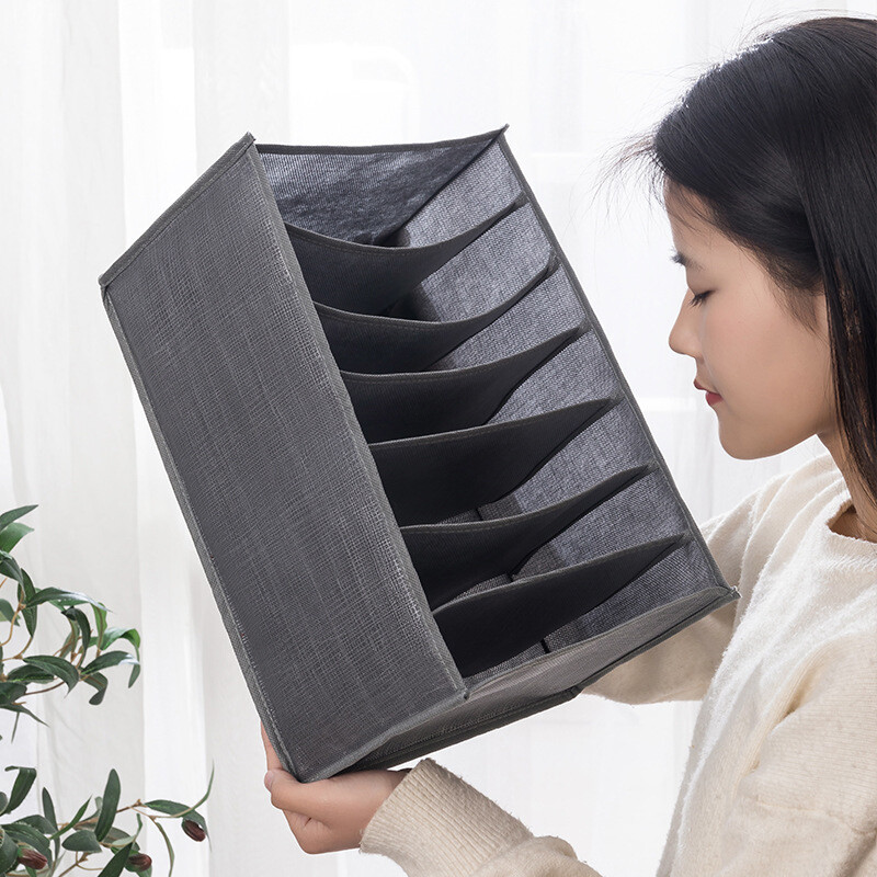 Sklopivi organizator donjeg rublja Grudnjak Hlače Čarape Kutija za pohranu Ormar Organizator odjeće Organizacija doma i odlaganje Polica za spavaću sobu