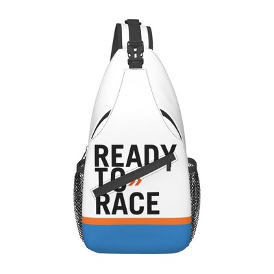 Racing Sport Motocicletă gata de cursă Sling Crossbody Rucsac Bărbați Genți de piept de umăr pentru călătorii