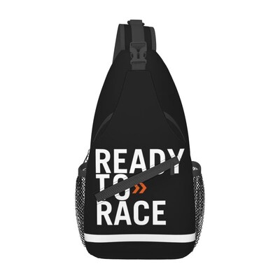 Racing Sport Motocicletă gata de cursă Sling Crossbody Rucsac Bărbați Genți de piept de umăr pentru călătorii