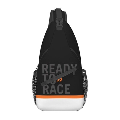 Racing Sport Motocicletă gata de cursă Sling Crossbody Rucsac Bărbați Genți de piept de umăr pentru călătorii