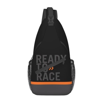 Racing Sport Motocicletă gata de cursă Sling Crossbody Rucsac Bărbați Genți de piept de umăr pentru călătorii
