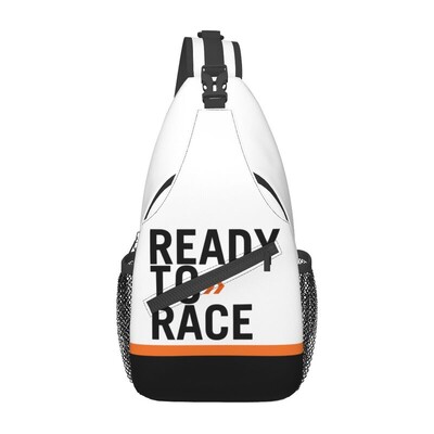 Racing Sport Motocicletă gata de cursă Sling Crossbody Rucsac Bărbați Genți de piept de umăr pentru călătorii