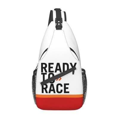 Racing Sport Motocicletă gata de cursă Sling Crossbody Rucsac Bărbați Genți de piept de umăr pentru călătorii