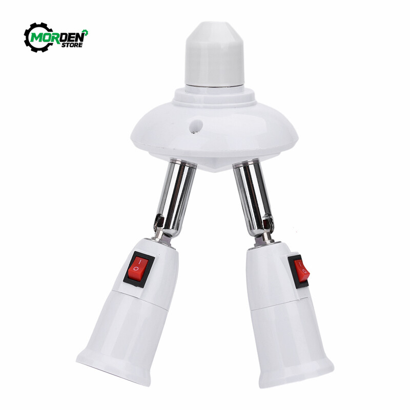 E27 4 3 in 1/2 in 1/ 4/in1 LED spuldzes pārveidotāja ligzdas adaptera lampas turētāja pamatnes pārveidotājs mājas apgaismojuma piederumiem