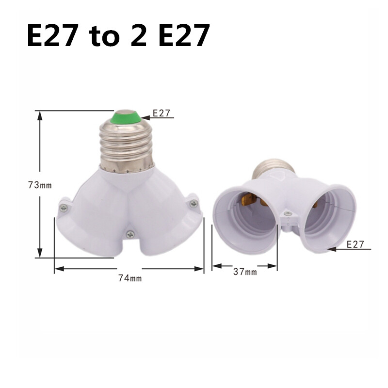 Pretvarač postolja žarulje E27 u E27 65 mm 95 mm Produžni nosač držača žarulje E27-E27 Adapter utičnice za žarulju Usporava plamen za LED žarulju