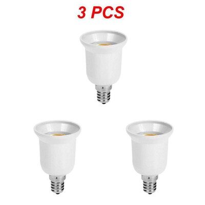 1~10PCS Μετατροπέας E14 TO E27 Πρίζα μετατροπής προσαρμογέα πυρίμαχη υποδοχή λαμπτήρων Υλικό υψηλής ποιότητας πυρίμαχη υποδοχή
