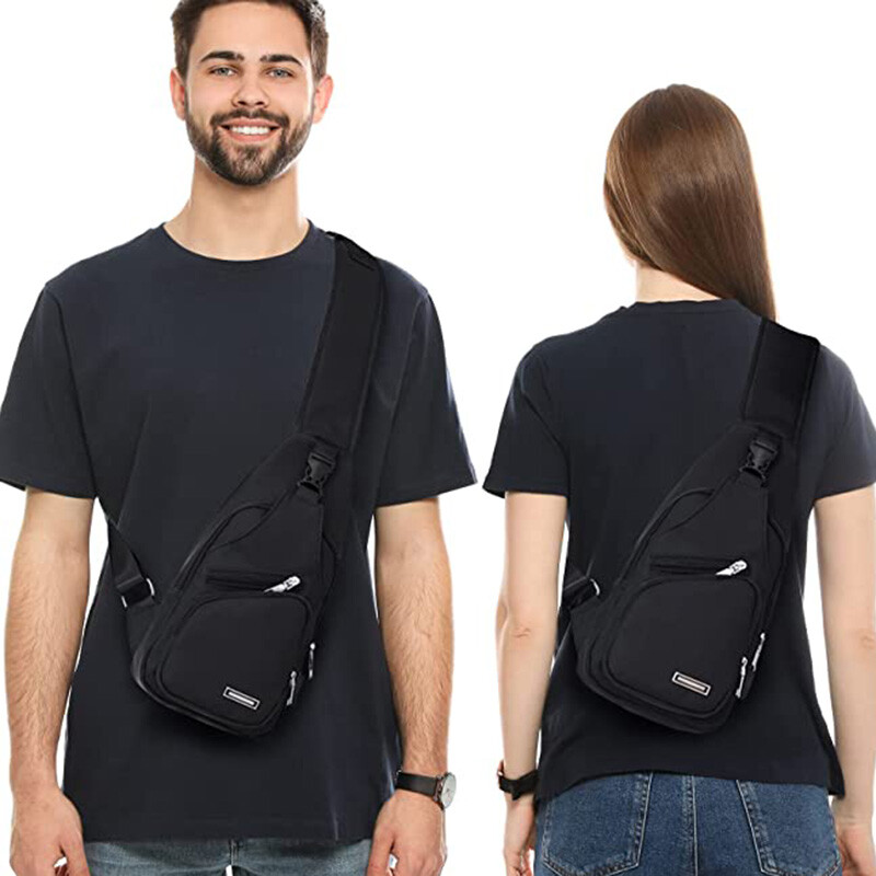 2024 Νέες ανδρικές τσάντες Tide Τσάντες μόδας Τσάντες ώμου Εξωτερική επιχείρηση Τσάντα χιαστί Φοιτητικά αγόρια Τσάντα στήθους μεγάλης χωρητικότητας