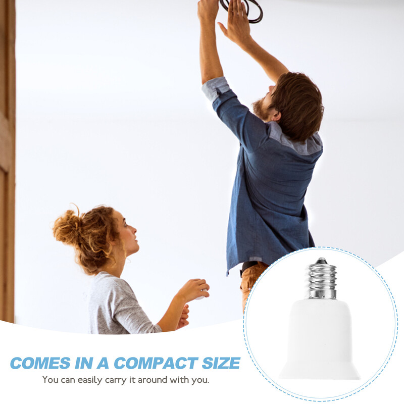 3 tk adapteri teisenduslambihoidja lambipirni muunduri pistikupesa lühtri vahetuskomplekt E17 kuni E26 E26/e27